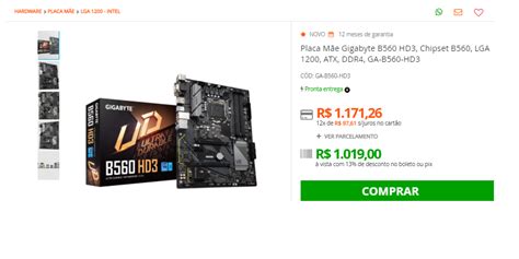 Recomenda O De Cpu Gpu Placa M E E Ram At R Montagem E