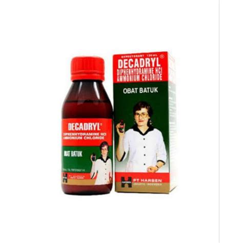 Jual Decadryl Syrup Ml Shopee Indonesia