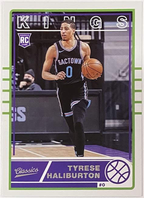 Tyrese Haliburton 2020 21 Panini Chronicles Classics Basketball