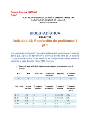 Variable Su Clasificacion Y Escala De Medicion Bioestad Stica