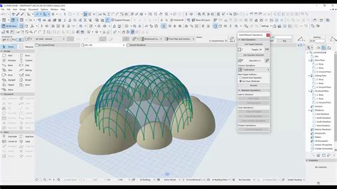 Custom Dome In Archicad Ep 2 Youtube