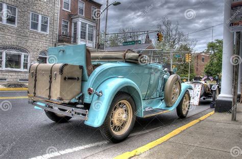 Vintage Car Rumble Seat Editorial Stock Image Image Of American 31072634