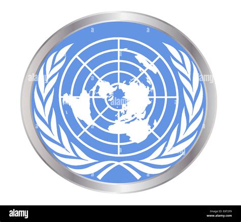 United nations logo hi-res stock photography and images - Alamy