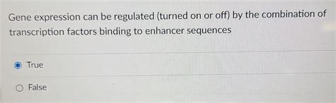 Solved Gene expression can be regulated by researchers for | Chegg.com 