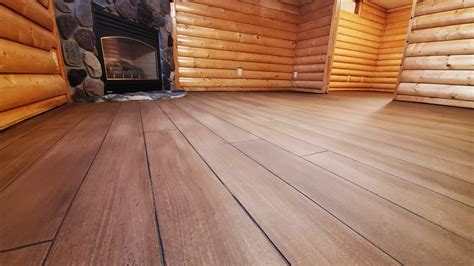 Rustic Wood Flooring | Concrete Coating | Paveman Coatings