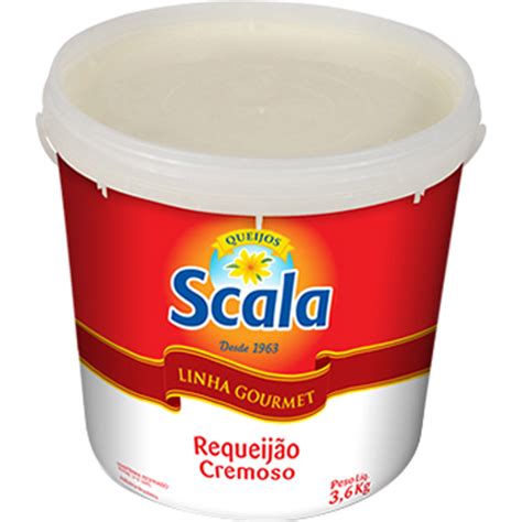 REQUEIJAO CREMOSO SCALA BALDE 3 6 KG Dispropan