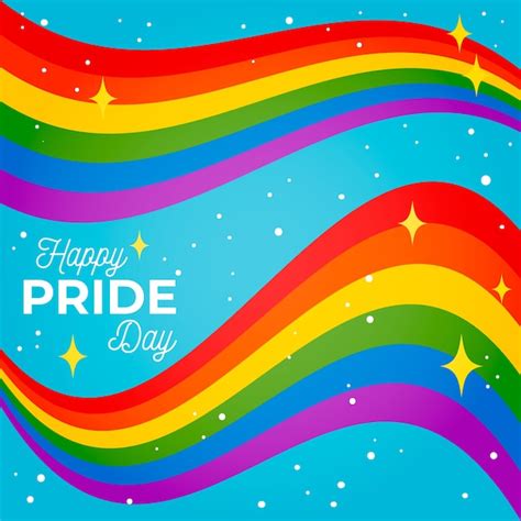 Free Vector Pride Day Flag