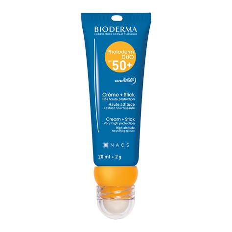 Bioderma Photoderm Duo Spf 50 Crème De Protection Solaire 2 En 1