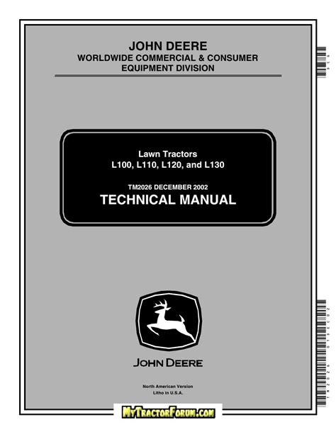 John Deere L110 Wiring Schematic Diagram