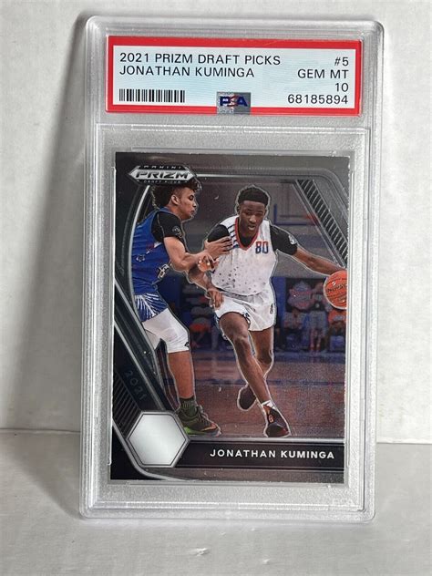 2021 Prizm Draft Picks JONATHAN KUMINGA RC ROOKIE PSA 10 EBay