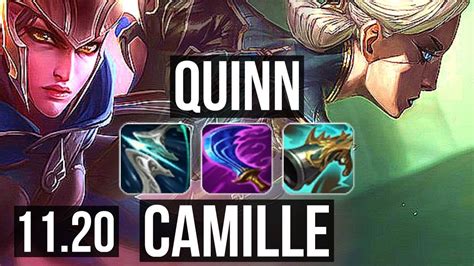 Quinn Vs Camille Top Rank 4 Quinn 8 Solo Kills 1 4m Mastery Na