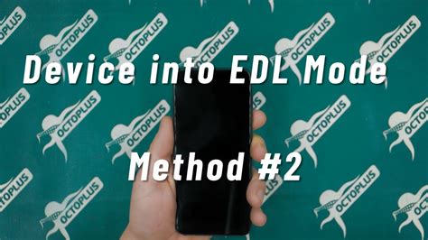 How To Put Qualcomm Device Into EDL Mode Method 2 YouTube