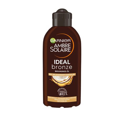 garnier ambre solaire ideal bronze olejek przyspieszający opalanie