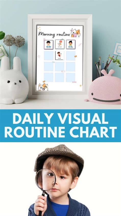 Visual Schedule I Daily Routine Chart with 200 Cards for Kids I Chore ...