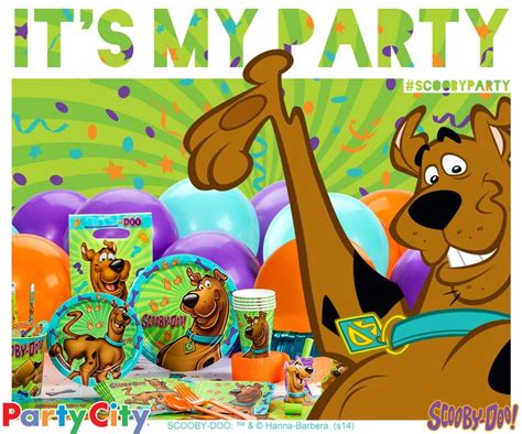 Scooby Doo Party Supplies At Party City Scoobyparty Birthday Party