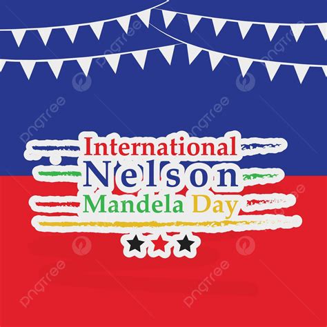 Illustration Of Nelson Mandela Day Background Public Illustration