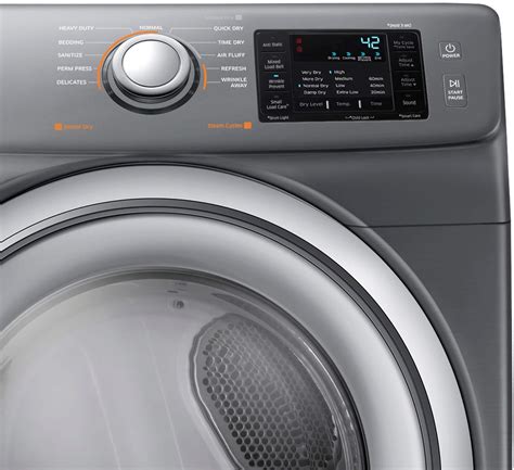 Best Buy Samsung 75 Cu Ft 11 Cycle Electric Dryer With Steam