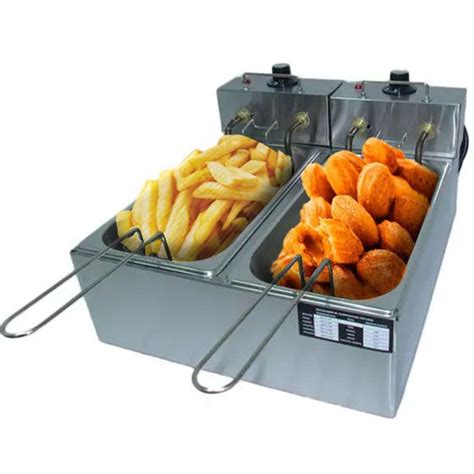 Fritadeira Elétrica Fritador a Oleo Industrial Profissional de 6 Litros