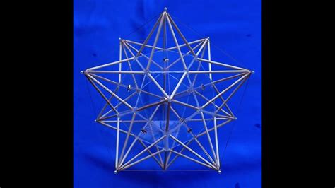 Construcción de un Gran Icosaedro 1 Geometría Sagrada Estrellado de