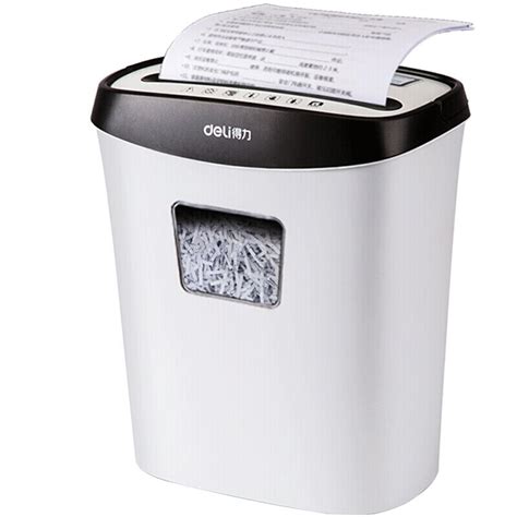 Deli 9928 Mini Electric Paper Shredder 15l Office Household Use High