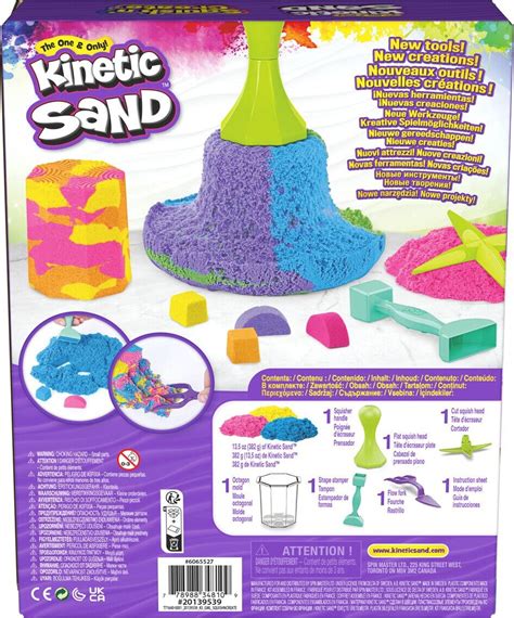 Kinetic Sand Sæt Squish N Create Legesand Se Tilbud Og Køb På