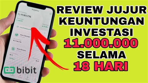 Hasil Investasi Reksadana Bibit Selama Hari Review