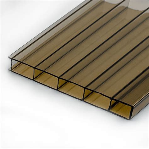 Doppelstegplatten Mm Bronze Highlux Acrylglas