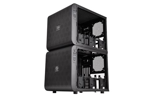 Buy Thermaltake Core V21 Black Extreme Micro Atx Cube Chassis Ca 1d5 00s1wn 00 Online At