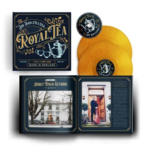 Joe Bonamassa Royal Tea 180g Limited Edition Artbook Shiny Gold Vinyl 2 Lps Und 1 Cd Jpc