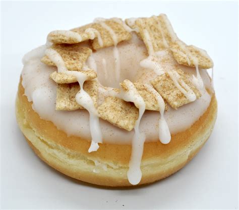 Glazed Cinnamon Chips Donut VEGAN Boogie Donuts