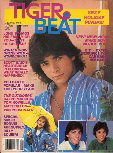 Tiger Beat Magazine From The 80sjohn Stamos Was On Nearly Every Cover 1970s And 80s