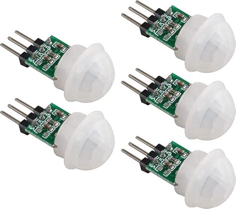 Haljia Pcs Am Ir Human Sensor Mini Pyroelectric Pir Sensor Module