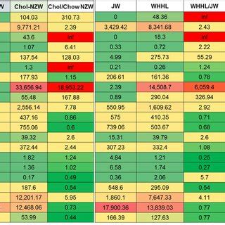 Heatmap Of Matrix Metalloproteinases MMPs And Tissue Inhibitors Of