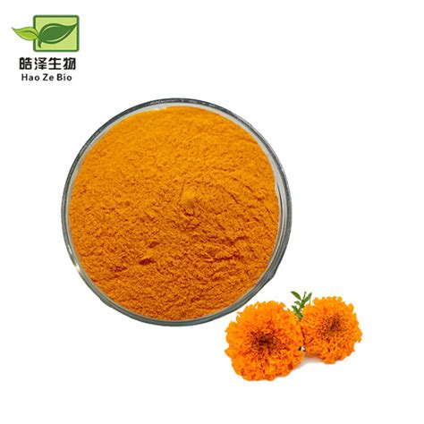 Herbal Plant Extract Lutein Marigold Flower Extract Zeaxanthin Zeaxanthin And Lutein Powder