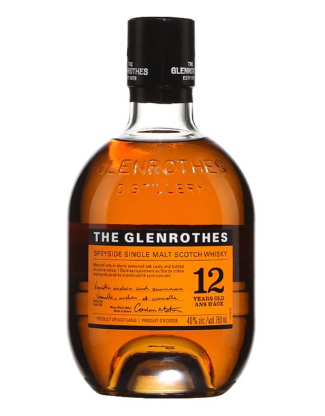 The Glenrothes 12 Year Speyside Single Malt Scotch 750ml York Cellars