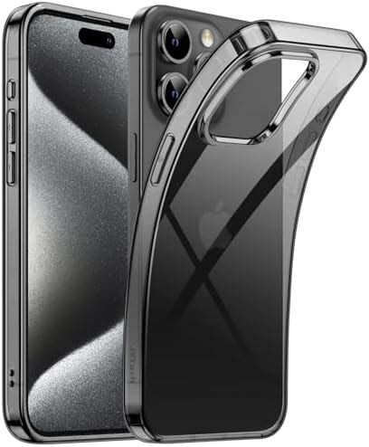 Jetech Funda Para Iphone Pro Max Pulgadas Tpu Suave Transparent