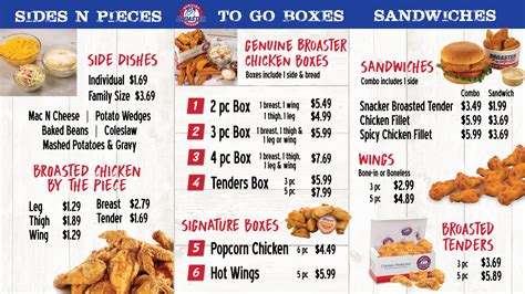 Delicious Menu Options From Genuine Broaster Chicken