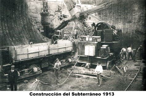 Primer SubterrÁneo Que Circula En Buenos Aires 02121913 El Arcón De La Historia Argentina