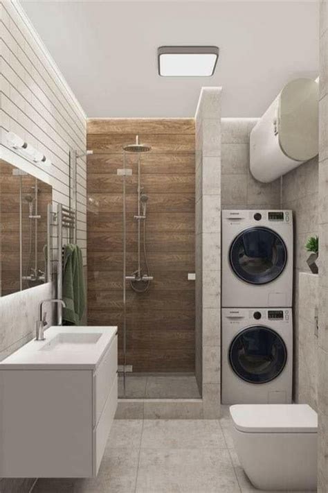 Pin By Siepensri On Laundry Small Bathroom Layout Modern Bathroom