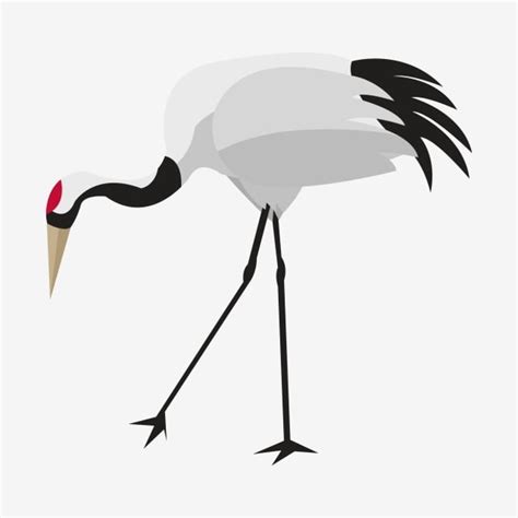 Red Crowned Crane Png Vector Psd And Clipart With Transparent