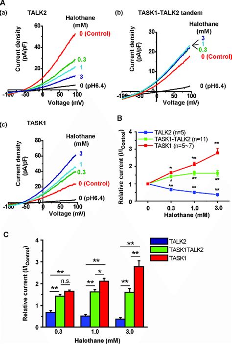 Effects Of Halothane On Task Talk Tandem Channel A Responses To