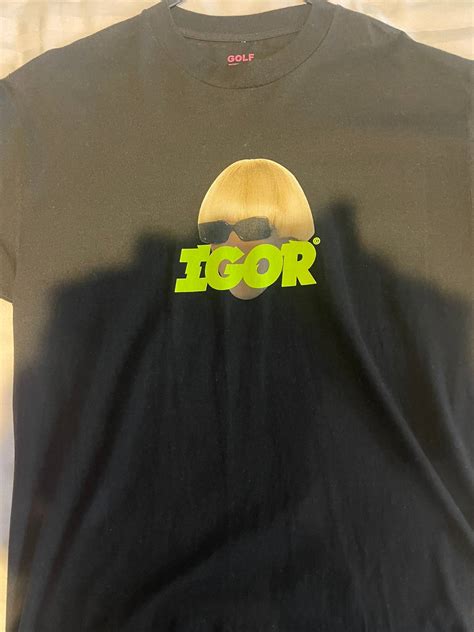 Golf Wang Igor Merch Tee Black Grailed