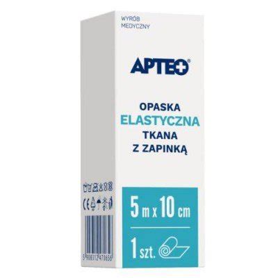 Apteo Opaska Elastyczna Tkana Z Zapinką 5 M X10 cm SYNOPTIS PHARMA