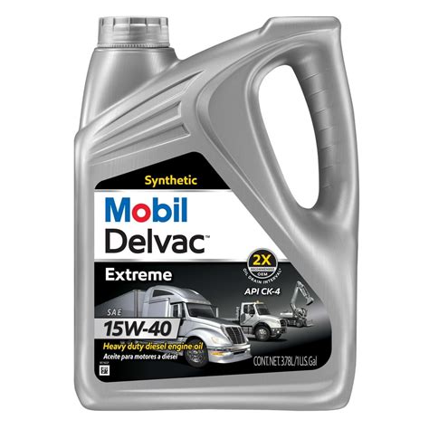 Mobil Delvac Extreme Heavy Duty Full Synthetic Diesel Engine Oil 15w 40