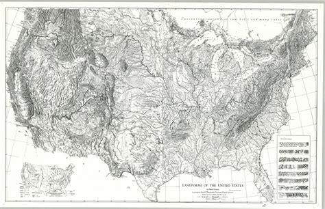 Landforms of the United States - Curtis Wright Maps
