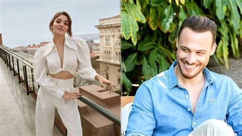 Kerem Bürsin y Hande Erçel y Sus Misteriosos Mensajes Hay Amor en el