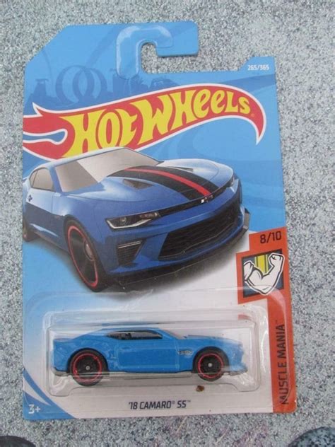 Hot Wheels Camaro Ss Blue Hw Muscle Mania Perfect Etsy Schweiz