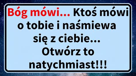 Boże przesłanieBóg mówi Ktoś mówi o tobie i naśmiewa się z ciebie