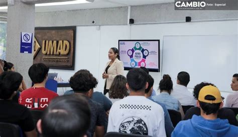 Lupita Cuautle Presenta Proyecto De Gobierno En La UMAD