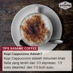 Kopi Cappuccino Adalah Sasame Coffee